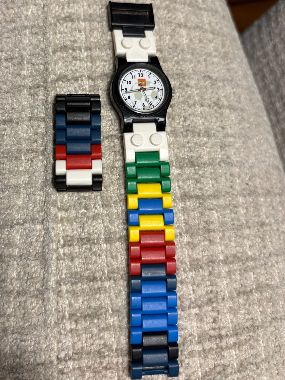 2004 Lego Soccer Watch with extenders.